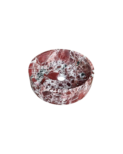 Round basin in Red Levanto | Model Lola