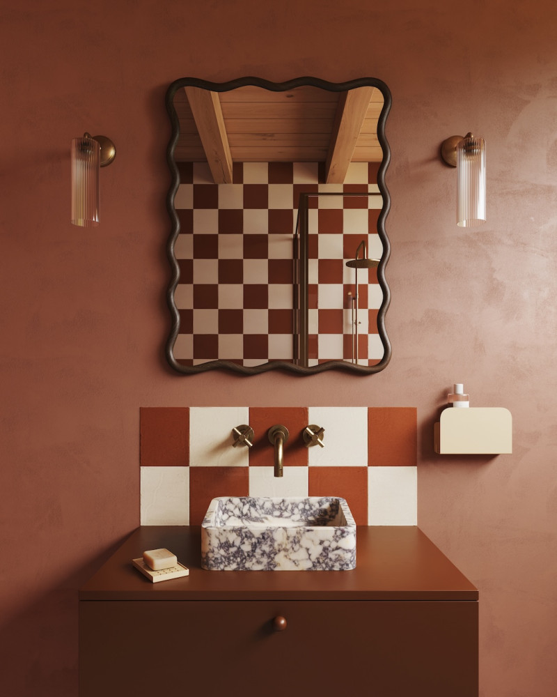 Mini vasque à poser Anna en Marbre | TALKA