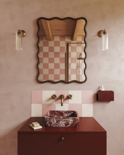 Anna Mini Washbasin in Marble | TALKA