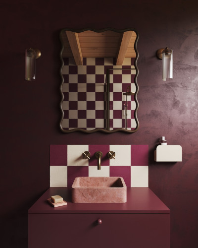 Lave main en travertin | Modèle Anna